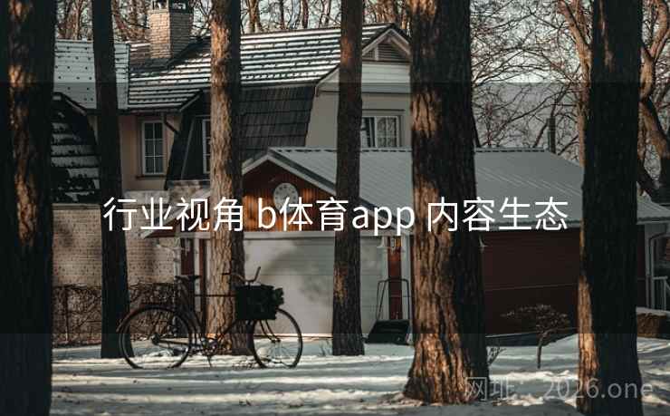 行业视角 b体育app 内容生态