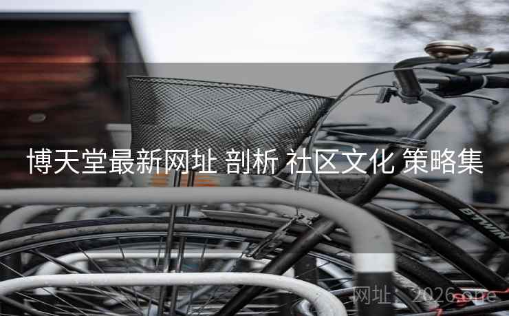 博天堂最新网址 剖析 社区文化 策略集
