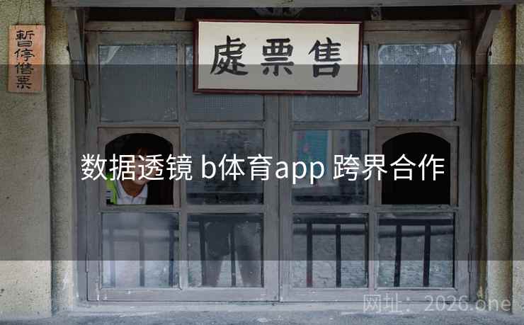 数据透镜 b体育app 跨界合作