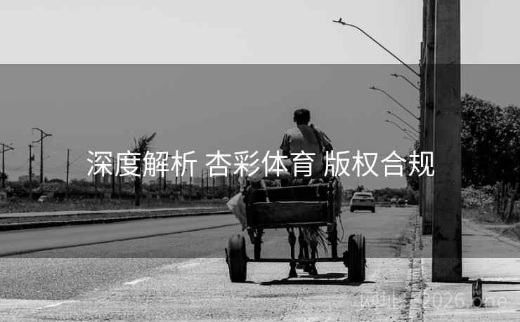 深度解析 杏彩体育 版权合规
