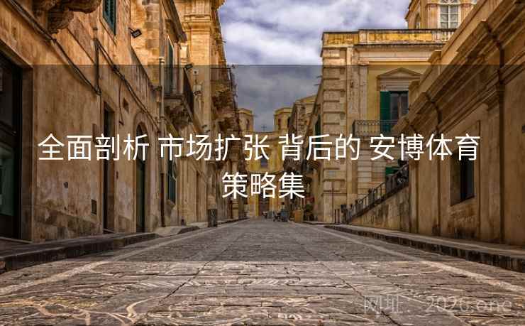 全面剖析 市场扩张 背后的 安博体育 策略集