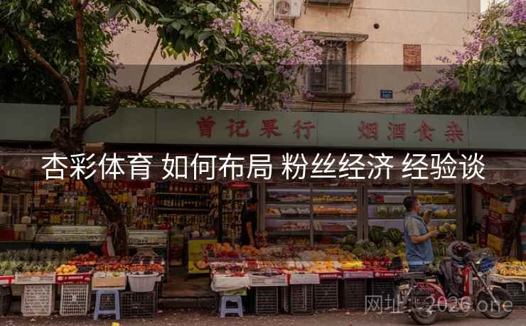 杏彩体育 如何布局 粉丝经济 经验谈